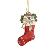 Vintage Hand-Painted Resin Christmas Ornament, Bear, Bell, Tree and Pegasus - image 10