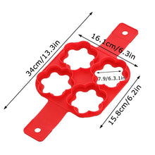 Egg Pancake Ring Nonstick Pancake Maker Mold Silicone Egg Cooker Fried Egg Shaper Omelet Moulds for Kitchen Baking Accessories