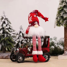LED Christmas Decorations Light Bedroom Christmas Gnomes Plush Doll Ornaments Knited Elf Dwarf Gift Home Indoor Table Decor Lamp