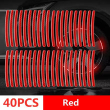 Reflective Wheel Rim Stickers for Car, Motorcycle and Bike, 20 or 40 Pcs - image 14