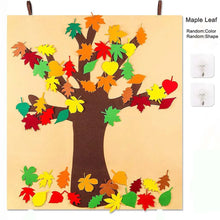 Christmas Felt Story Board Set Learning Interactive Kit DIY Decoration Set Santa Christmas Tree Wall Hanging Gift for Xmas Party