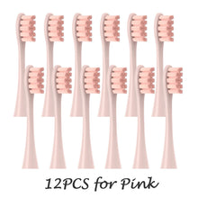 12PCS Vacuum Sealed Packed Replacement Brush Heads for Oclean X PRO/ Z1/ F1/ One/ Air 2 /SE Soft DuPont Deep Cleaning Nozzles
