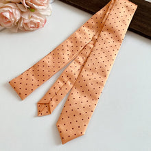 140*4cm Polka Dot Chokers Neck Scarves for Women Black White Narrow Long Ribbon Neck Chain Adjustable Knot Lady Accessories K