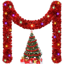 1/3pcs 5M Christmas Tinsel Garland Decorations,Indoor/Outdoor Hanging Party Decor for Tree, New Year's,Durable Festive Decor