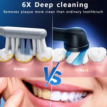 Rotating Electric Toothbrush 3 Modes USB Fast Rechargeable Rotary Electric Toothbrush with Timer Travel Case and 8 Brush Heads