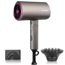 Popular Foldable Hair Dryer 1800W Blue Light Negative Ion Super Silent US/EU/UK/Plug 110V/220V Home Barber Recommended