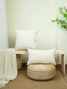 1pc, Solid color geometric pillow cover cushion cover three-dimensional cushion cover embroidery headboard sofa pillow cover