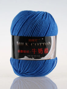 1Pc 50g Milk Cotton Knitting Yarn Crochet Yarn Hand Knitted Line DIY Knit Sweater Scarf Hat sock blanket amigurumi threads 120M