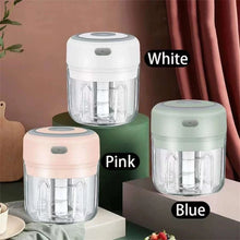 1pcs Electric Garlic Chopper Automatic Garlic Mincer 100/250mL Food Chopper Portable Vegetable Grinder Onion Mixer Kitchen Tool