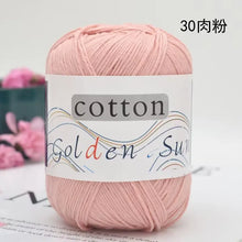 1Pc 50g Hand knitting 100% cotton yarn soft crochet yarn to knit sweater blanket hat line crocheting amigurumi doll bag threads