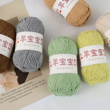 50g 1pc Hand Knitting Milk Cotton Yarn Knitted Blanket Sweater Scarf Doll Crochet Yarn wool thread line Crocheting amigurumi