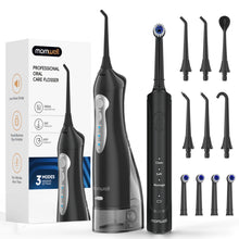 Mornwell Electric Toothbrush with Water Flosser Combo: Portable Oral Clean Kit for Teeth Brushing & Flossing,for Multiple Users