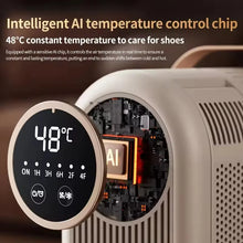 Secador de zapatos plegable de seis brazos ZaiXiao, secador eléctrico de zapatos y botas con control de tiempo, calentador de zapatos doméstico, calentador portátil para calcetines