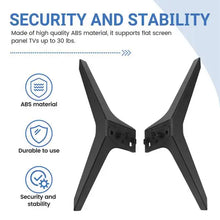 TV Stand for LG TV Legs Replacement TV Stand Legs for LG 49 50 55Inch TV 50UM7300AUE 50UK6300BUB 50UK6500AUA with Screw