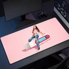 E-Emilia Singer Mernes .mp3 Mousepad Computer Office Game Table Mats XXL Rubber Anti-slip Gaming Keyboard Long Desk Pads