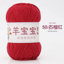 50g 1pc Hand Knitting Milk Cotton Yarn Knitted Blanket Sweater Scarf Doll Crochet Yarn wool thread line Crocheting amigurumi