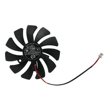 Ventilador de tarjeta de video 85MM HA9010H12F-Z GTX1650 de 2 pines para tarjeta gráfica MSI GeForce GTX 1650 AERO ITX 4G OC, ventilador de refrigeración de repuesto