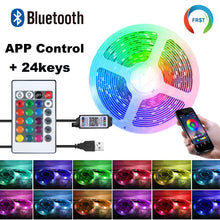 RGB 5050 LED Strip Lights with Bluetooth App, USB TV Backlight, 3m to 30m - image 7