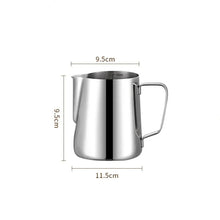304 Stainless Steel Coffee Milk Frother Jug With Scale Cafe Barista Professional Steam Espresso Coffee Latte Art Kitchen Tools