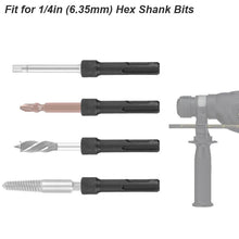 Clearance_Electric Hammer Adapter Power Drill Screwdriver Converter SDS Plus Convert to 1/4 Hex Shank Magnetic Socket Nut Impact