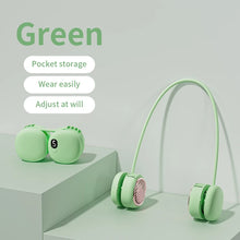 Lenovo Neck-Worn Fan Portable Wearable Personal Fan USB-Charged With 5 Speeds Foldable Cooling Fan for Students Children