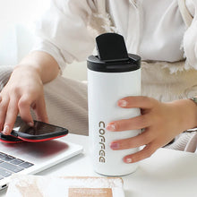 Stainless Steel Coffee Thermos Bottle Thermal Mug Leakproof Car Vacuum Flasks Coffee Cup Travel Portable Insulated Bottles