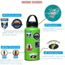 Fishing Theme Vinyl Stickers, 50Pcs Waterproof Decals for Personalizing Skateboards, Phones, Fishing Rods & Outdoor Gear