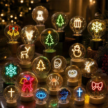 3V DIY LED Filament Light in Christmas and Halloween Shapes for Decor - image 5