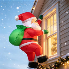 1M/3.3FT Christmas Decorations Inflatable Toy Dabbing Santa Claus Home Yard Xmas Ornaments Decor Christmas Outdoor Decor Toy