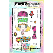 Journal Face Doodle Girl Clear Stamps DIY Scrapbook Diary Greeting Card Decoration Handmade Embossing Template Mould