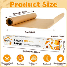 Non-stick Parchment Paper Roll for Air Fryer Baking Bread Cake Cookies Egg Dart Cooking Grilling Steaming Kitchen Cooking Supply