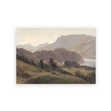Rustic Mountain Forest Landscape Canvas Prints, Vintage Farmhouse Wall Art - image 14