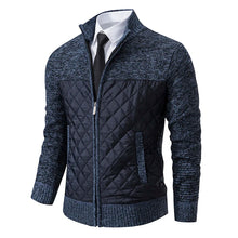 Autumn Winter Sweater Men's Loose Cardigan 2023 New Cold Cold High Neck Jumpers Patchworked Windbreaker Causal Jackets