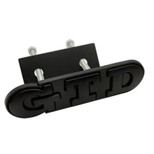 3D Metal GTD Front Grille Badge Emblem Sticker for Polo Golf 5 6 7 CC Passat Jetta MK4 MK5 MK6 Car Styling