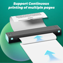 A4 Thermal Paper 216mm Paper Quick-dry Continuous Paper Suitab for Phomemo M08F/M832/M833/M834/M835 Portable Printer