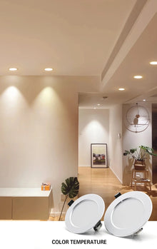 HOMEFISH Spot LED Downlight Ceiling AC 220V 240V 7W 18W Spotlight Cold Warm White Round Recessed Lamp LED Spot Light Lighting
