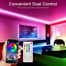 RGB 5050 LED Strip Lights with Bluetooth App, USB TV Backlight, 3m to 30m - image 5