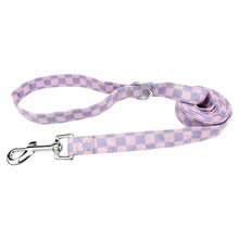 Fashion Checkerboard Pattern Pets Dog Leashes,Buckle-Down Safe Leash Outdoor Pet Walking Leashes  for Small Medium Dogs And Cats
