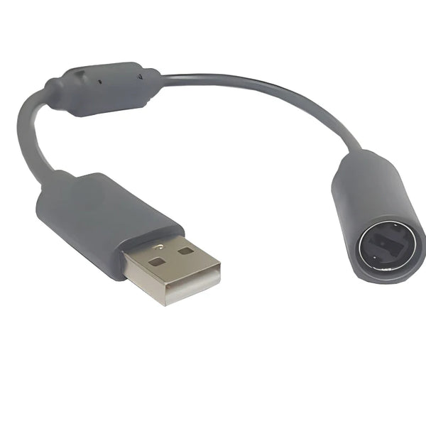 For Xbox 360 Controller Cable Splitter USB Breakway Wire Game Player Convert Adapter Line Connector Cord Replacement Cable