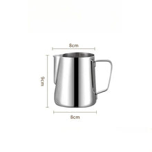304 Stainless Steel Coffee Milk Frother Jug With Scale Cafe Barista Professional Steam Espresso Coffee Latte Art Kitchen Tools