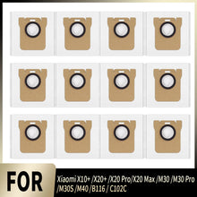 Durable Dust Bag For Xiaomi Robot Vacuum X10+/X10 Plus/X20+/X20Plus/X20 Pro /X20 Max /M30 /M30 Pro /M30S /M40 /B116 / C102C Part
