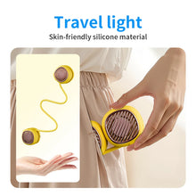 Lenovo Neck-Worn Fan Portable Wearable Personal Fan USB-Charged With 5 Speeds Foldable Cooling Fan for Students Children