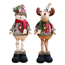 casa decoração decoracion casa Home decoration Christmas Santa Snowman-Reindeer Christmas Decoration Leg Table Mantel Decoration