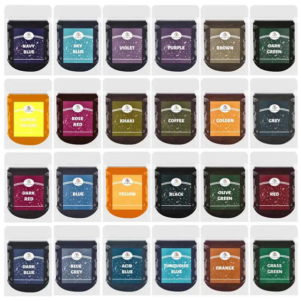 Tinte en polvo de 10 g, tintes para telas, teñido textil, teñido de prendas, teñido anudado, pigmento multifuncional para algodón y nailon para renovación de ropa vieja