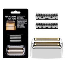 Professional Replacement Foil and Blades Set For BaBylissPRO Barberology Cordless Metal Double Foil Shaver FXFS2