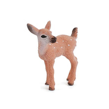 Artificial Deer Family Fox Rabbit Squirrel Animals Figures Woodland Creatures Figurines Miniature Toys Cake Toppers Home Decor