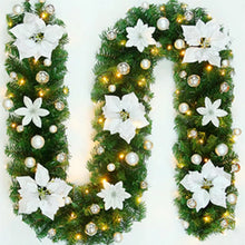 2.7m LED Christmas Garland with Lights for Mantel, Fireplace, Stairs and Door - image 9