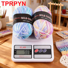 1Pc 50g Milk Cotton Knitting Yarn Crochet Yarn Hand Knitted Line DIY Knit Sweater Scarf Hat sock blanket amigurumi threads 120M