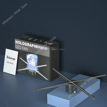 50cm Wifi Holographic Fan 3D Advertising Machine 576 LED Sign Neon Smart HD Player  Free large-capacity memory card