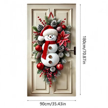 Snowman Christmas Door Hanger Banner for Indoor and Outdoor Holiday Decor - image 6